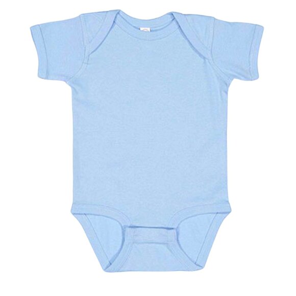 Blue Baby Onesie -100% Cotton - Picture 1 of 1